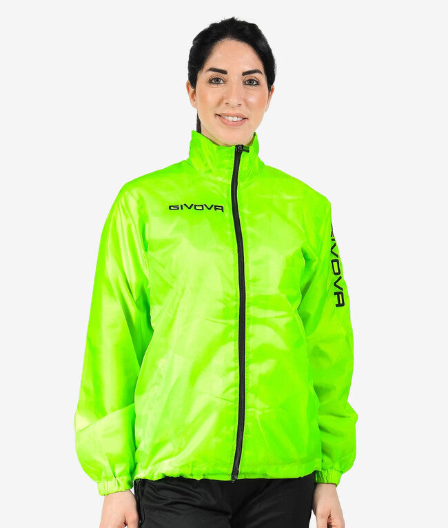 RAIN JACKET WIND GIALLO FLUO