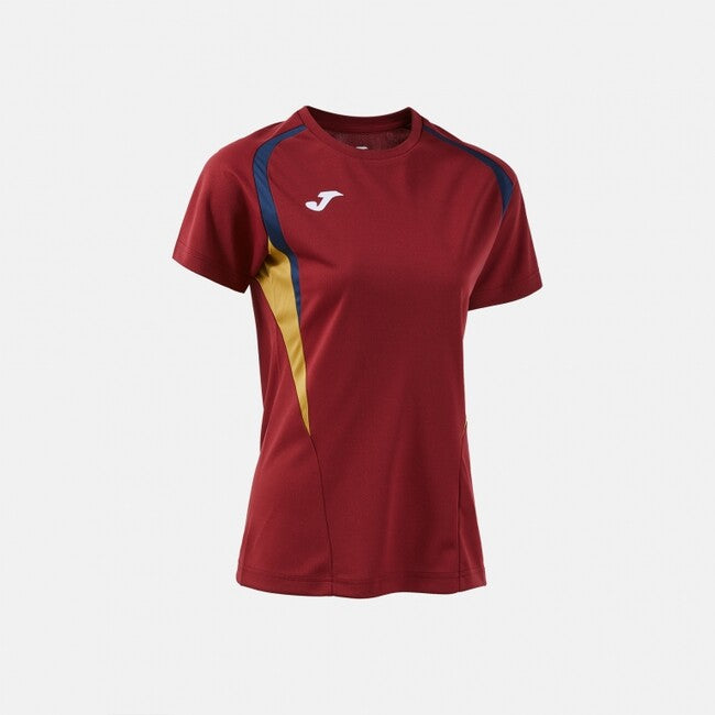 CHAMPIONSHIP 20 SHORT SLEEVE T-SHIRT DARK RED DARK NAVY WINE-NAVY
