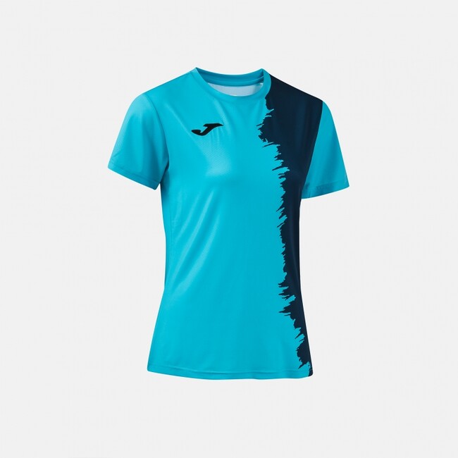 CITY III SHORT SLEEVE T-SHIRT FLUOR TURQUOISE DARK NAVY FLUOR TURQUOISE