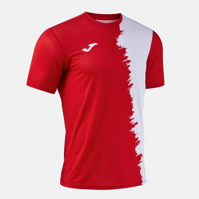 CITY III SHORT SLEEVE T-SHIRT RED WHITE RED-WHITE
