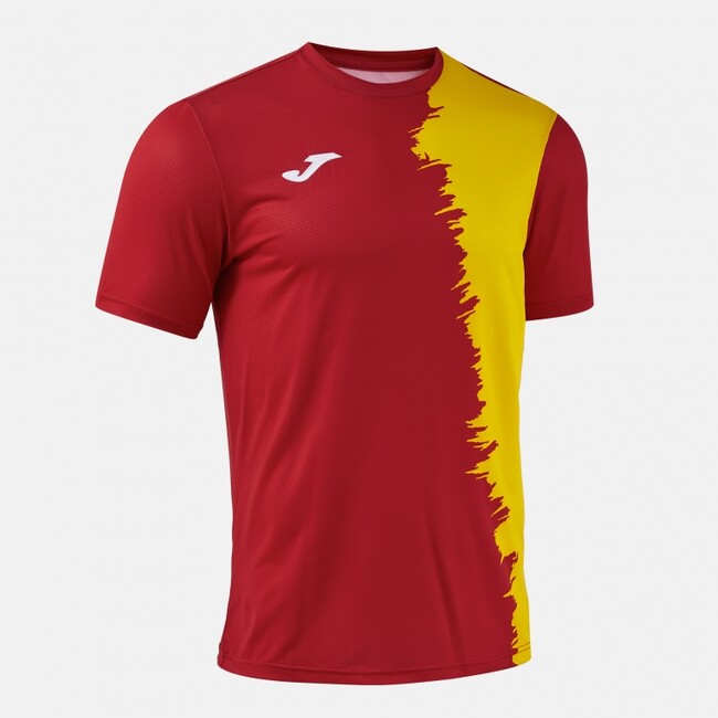 CITY III SHORT SLEEVE T-SHIRT RED YELLOW RED-YELLOW