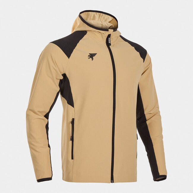 OUTDOOR DEVA ZIP-UP HOODIE BROWN BROWN