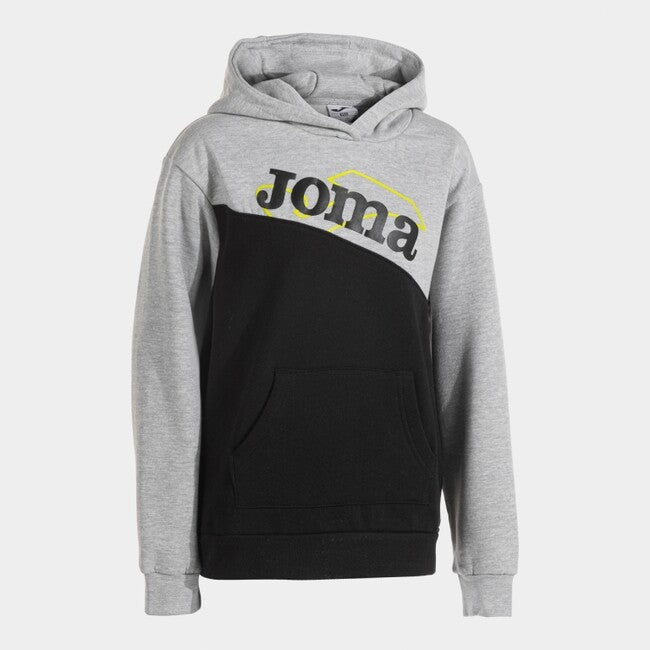PARK HOODIE BLACK MELANGE GREY BLACK