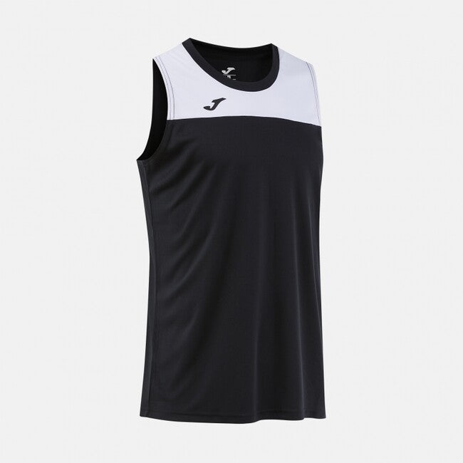 PHOENIX III SLEEVELESS SHIRT BLACK WHITE BLACK-WHITE