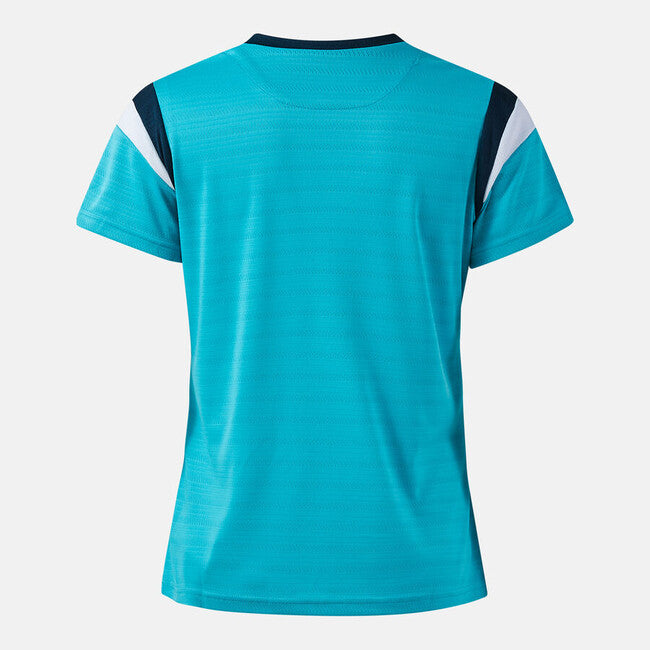 TERRA SHORT SLEEVE T-SHIRT FLUOR TURQUOISE DARK NAVY FLUOR TURQUOISE