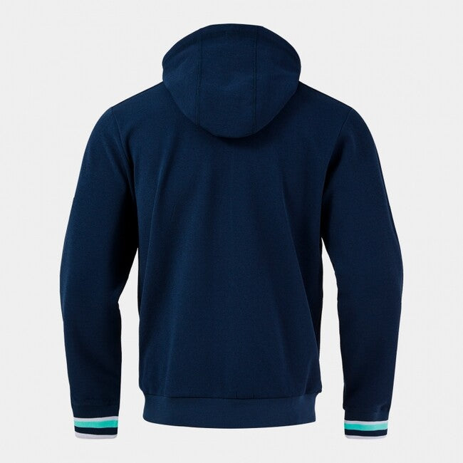 TOLEDO ZIP-UP HOODIE DARK NAVY GREEN NAVY-GREEN