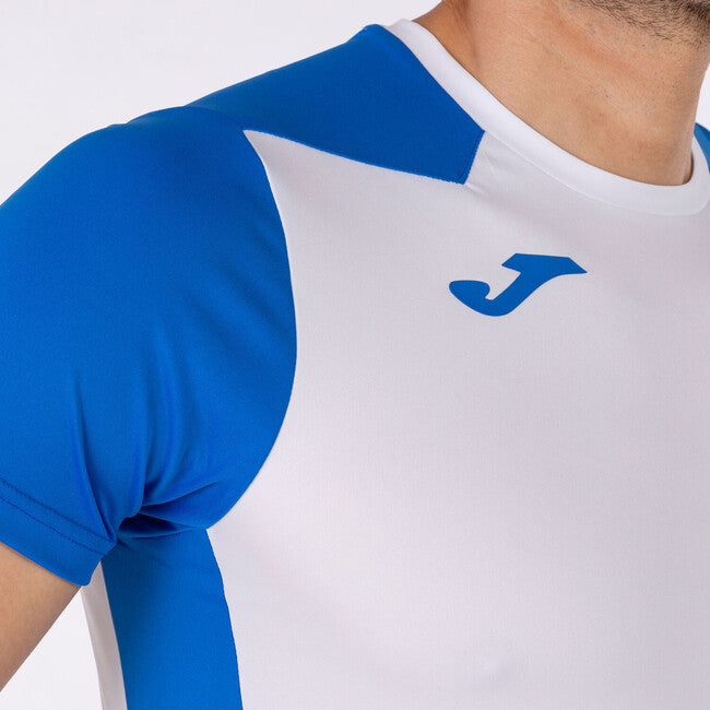 T-SHIRT RECORD II WHITE-ROYAL
