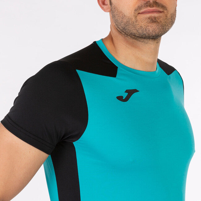 T-SHIRT RECORD II TURQUOISE