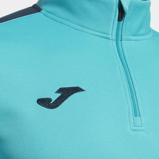 OLIMPIADA SWEATSHIRT FLUOR TURQUOISE BLACK FLUOR TURQUOISE