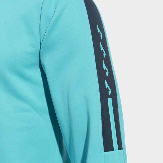 OLIMPIADA SWEATSHIRT FLUOR TURQUOISE BLACK FLUOR TURQUOISE