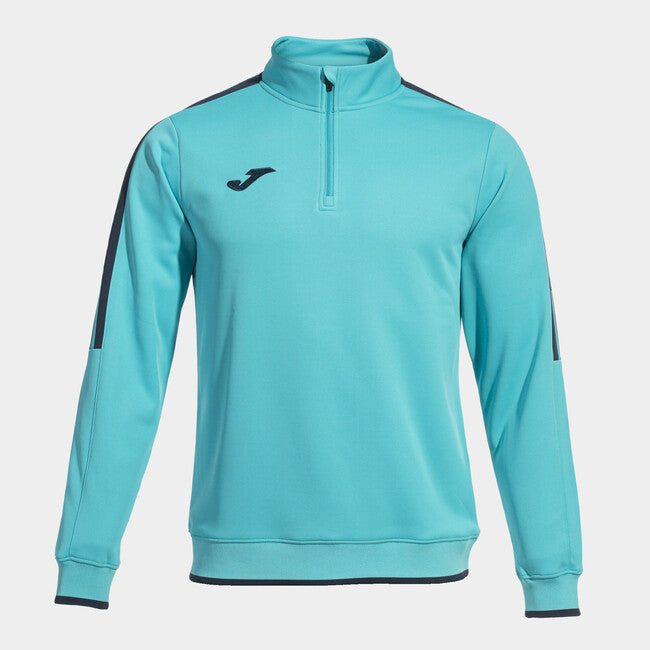 OLIMPIADA SWEATSHIRT FLUOR TURQUOISE BLACK FLUOR TURQUOISE