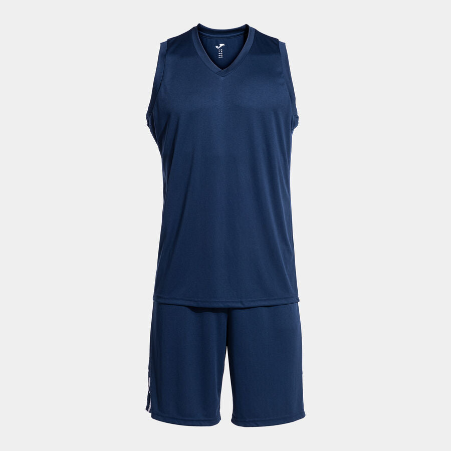 Košarkarski komplet OLIMPIADA BASKET SET mornarsko modra