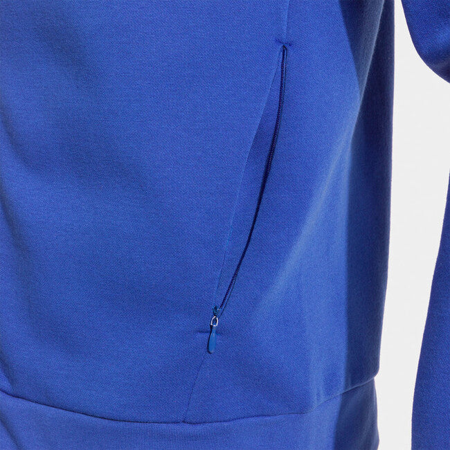 ICONO STREET ZIP-UP HOODIE ROYAL BLUE BLACK ROYAL-BLACK