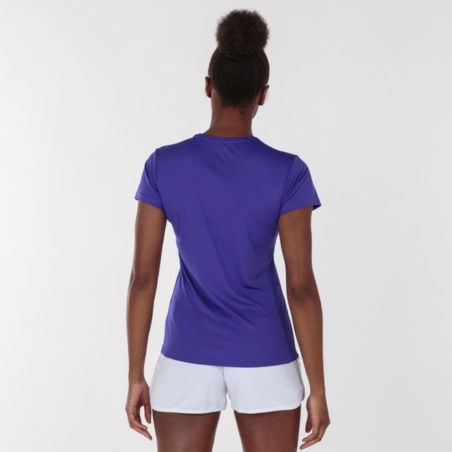T-SHIRT COMBI PURPLE S/S PURPLE