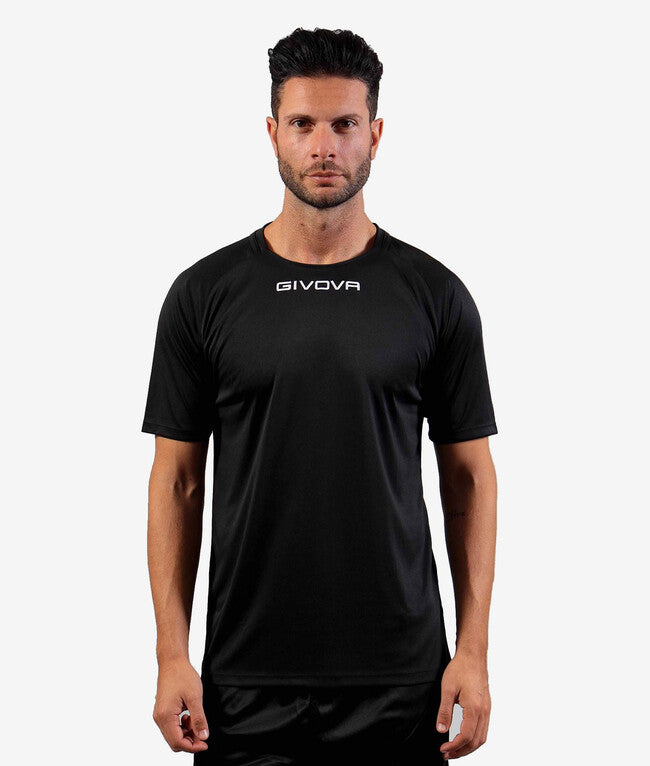 SHIRT CAPO INTERLOCK NERO