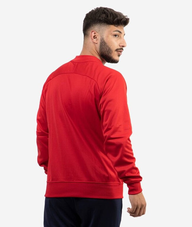 MAGLIA POLARFLEECE TECNICA (HALF ZIP) 500 ROSSO