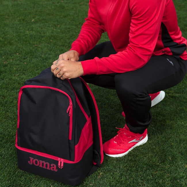 ESTADIO III  BACKPACK BLACK RED BLACK-RED