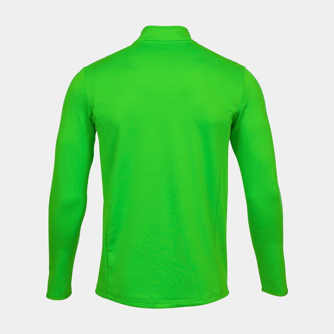 SWEATSHIRT RUNNING NIGHT GREEN FLUORESCENT FLUOR GREEN