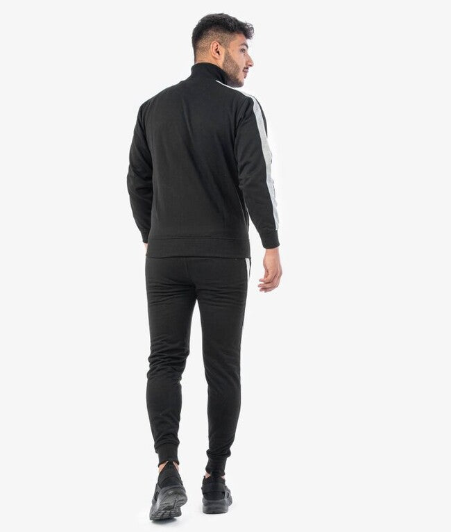 TUTA REVOLUTION FELPA NERO/GRIGIO