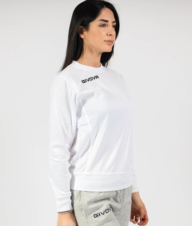 MAGLIA POLARFLEECE G/COLLO GIVOVA ONE BIANCO