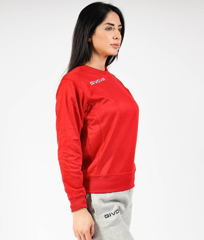 MAGLIA POLARFLEECE G/COLLO GIVOVA ONE ROSSO