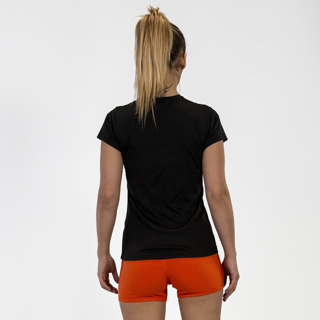 T-SHIRT COMBI BLACK S/S BLACK