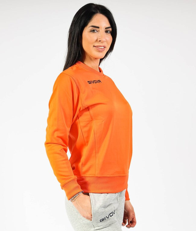 MAGLIA POLARFLEECE G/COLLO GIVOVA ONE ARANCIO