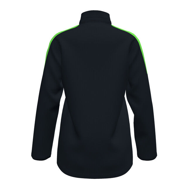 RAINJACKET TRIVOR NEGRO-VERDE FLUOR