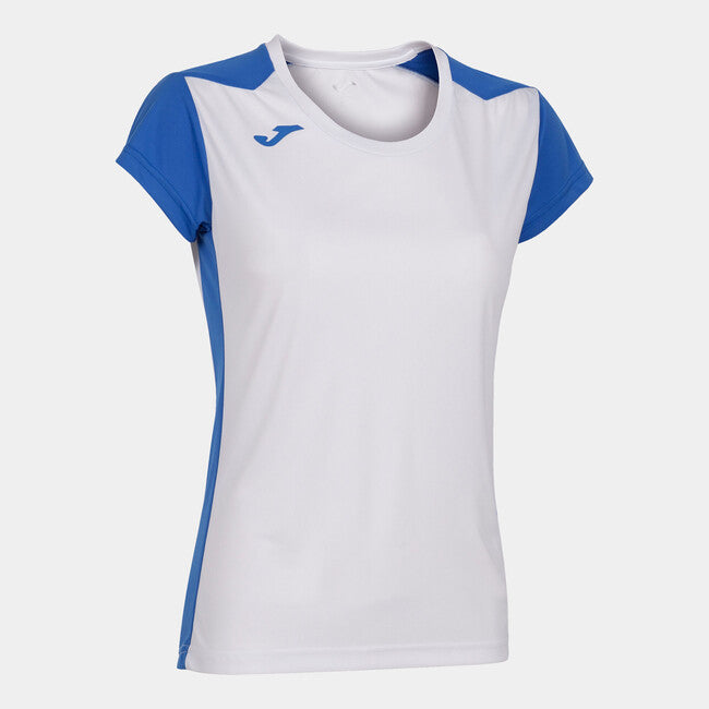 T-SHIRT RECORD II WHITE-ROYAL