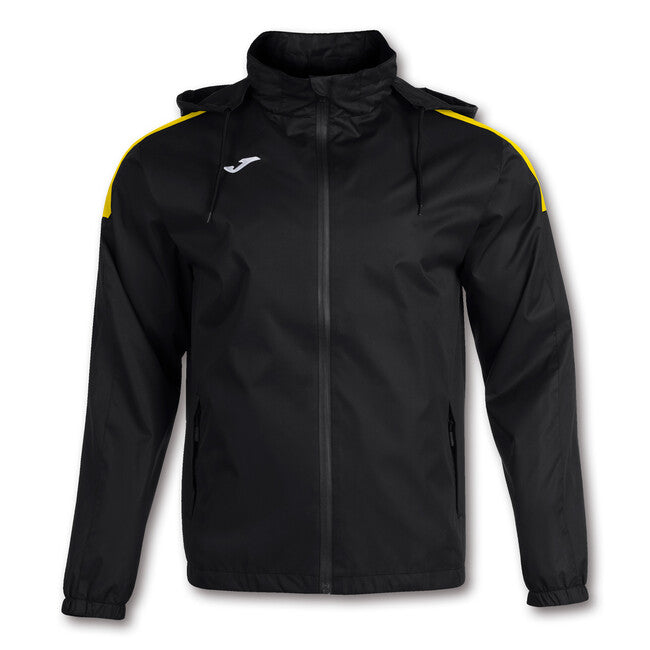 RAINCOAT TRIVOR BLACK-YELLOW