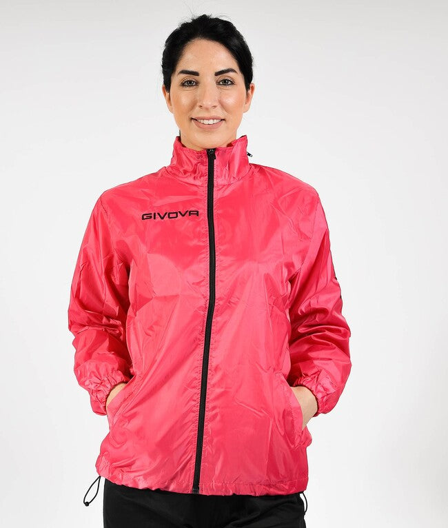 RAIN JACKET WIND FUXIA