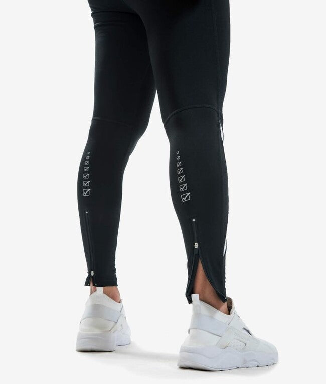 RUNNING LONG PANT NERO/FUXIA