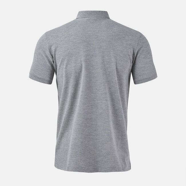 BALI III SHORT SLEEVE POLO LIGHT GRAY GREY
