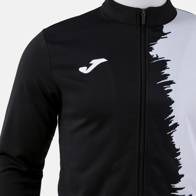 CITY III FULL ZIP SWEATSHIRT BLACK WHITE BLACK-WHITE