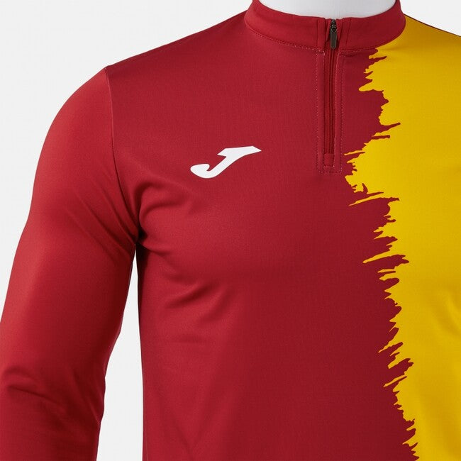 CITY III SWEATSHIRT RED YELLOW RED-YELLOW