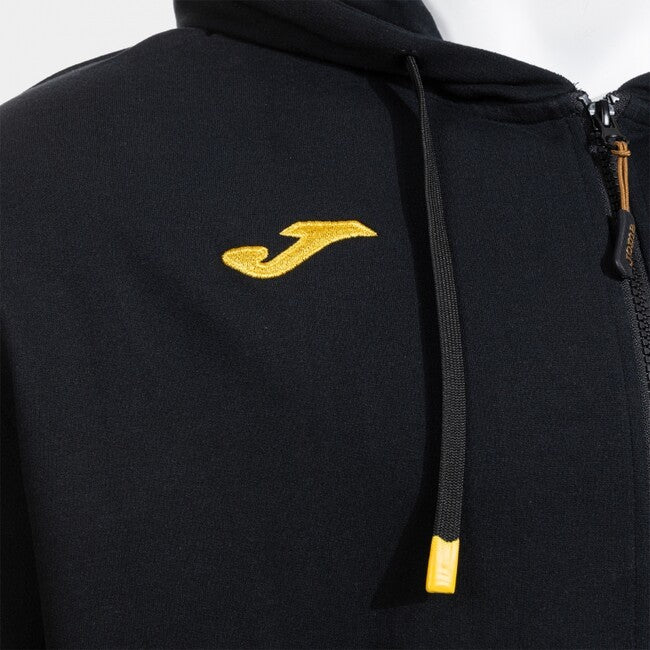 COMBAT ZIP-UP HOODIE BLACK BLACK
