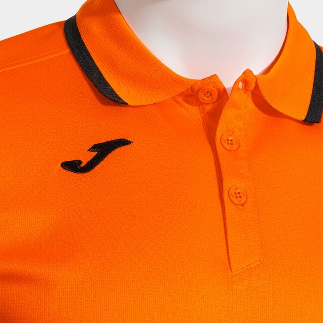COMBI PREMIUM SHORT SLEEVE POLO ORANGE BLACK ORANGE-BLACK