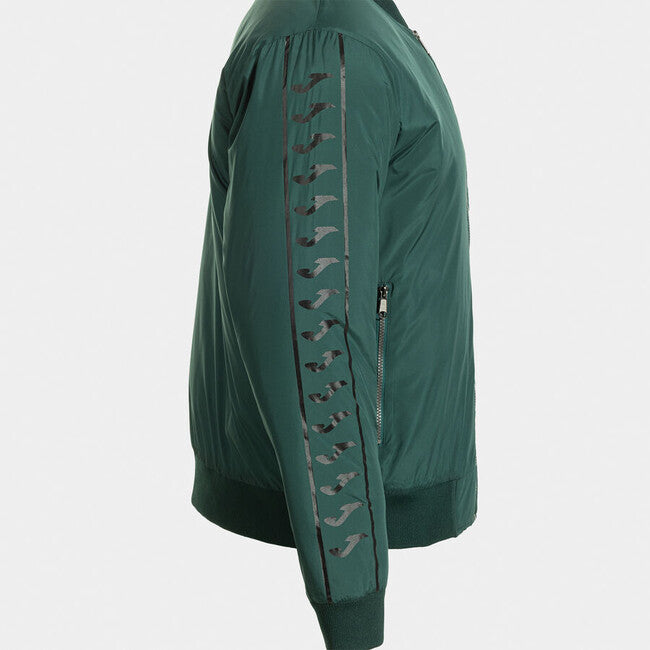 ICONO STREET BOMBER JACKET GREEN BLACK GREEEN-BLACK