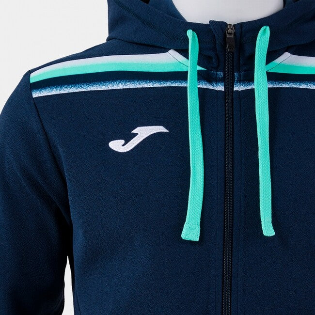 TOLEDO ZIP-UP HOODIE DARK NAVY GREEN NAVY-GREEN