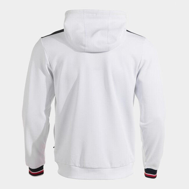 TOLEDO ZIP-UP HOODIE WHITE DARK NAVY WHITE-NAVY