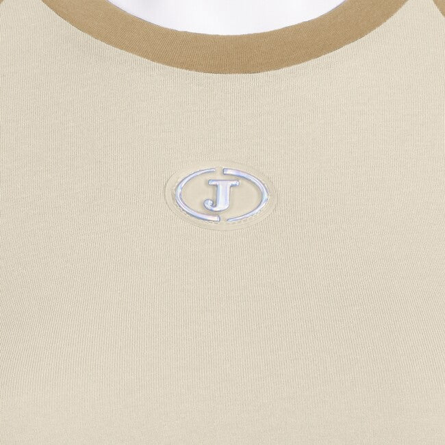 U-TRIBE VENUS SHORT SLEEVE T-SHIRT BEIGE BEIGE
