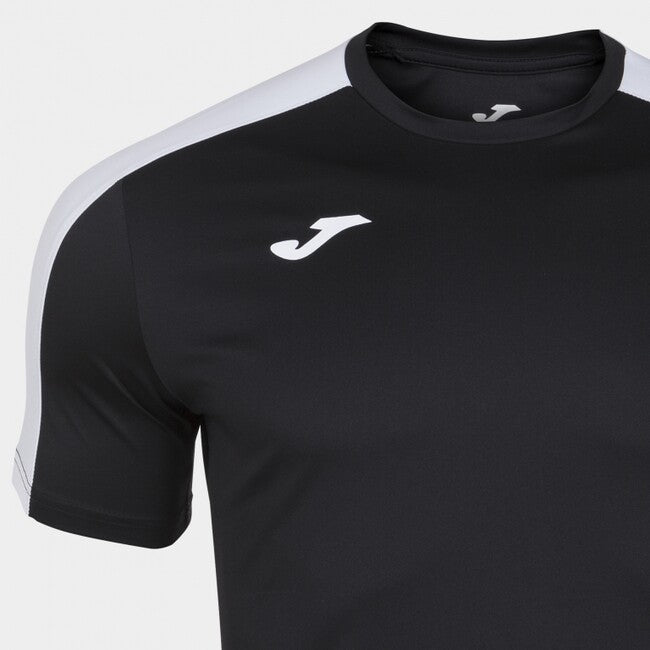 BLACK-WHITE ACADEMY T-SHIRT M/C BLACK-WHITE