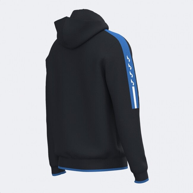OLIMPIADA ZIP-UP HOODIE BLACK ROYAL BLACK-ROYAL