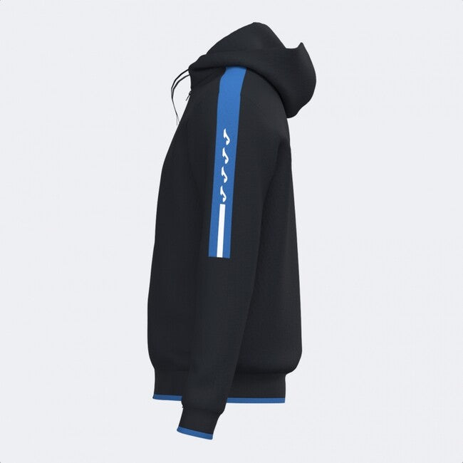OLIMPIADA ZIP-UP HOODIE BLACK ROYAL BLACK-ROYAL