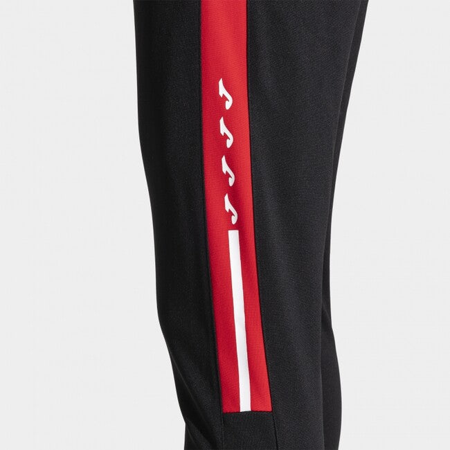 OLIMPIADA LONG PANTS BLACK RED BLACK-RED
