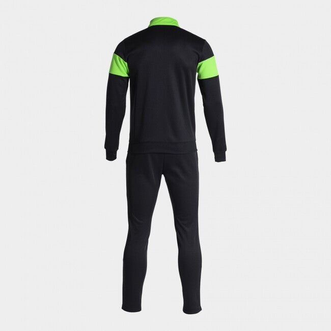 DANUBIO III TRACKSUIT BLACK FLUOR GREEN NEGRO-VERDE FLUOR