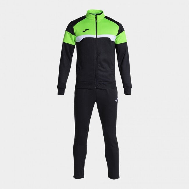 DANUBIO III TRACKSUIT BLACK FLUOR GREEN NEGRO-VERDE FLUOR