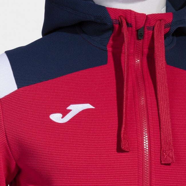 TOLEDO  ZIP-UP HOODIE RED NAVY RED-NAVY
