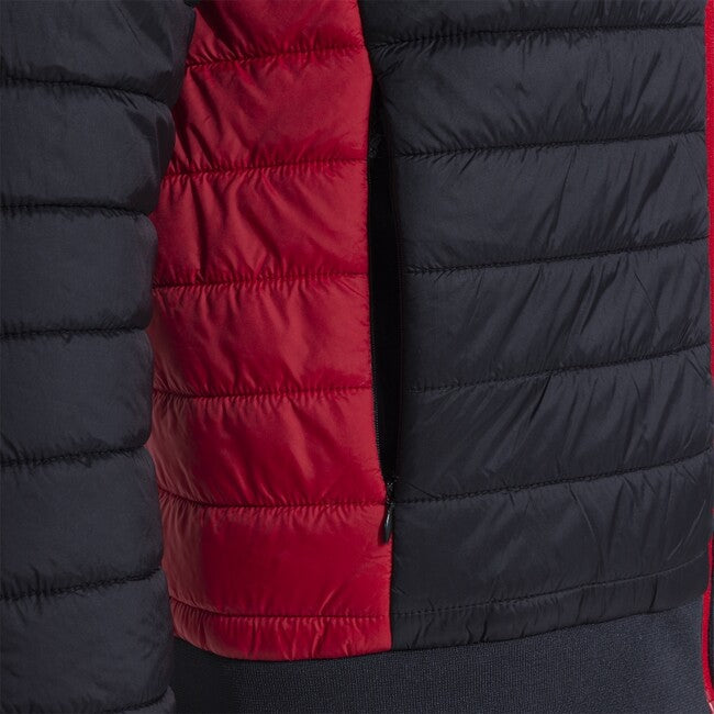 URBAN V BOMBER JACKET BLACK RED BLACK-RED