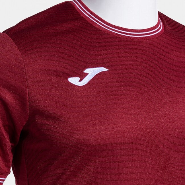 TOLETUM V SHORT SLEEVE T-SHIRT BURGUNDY BURGUNDY